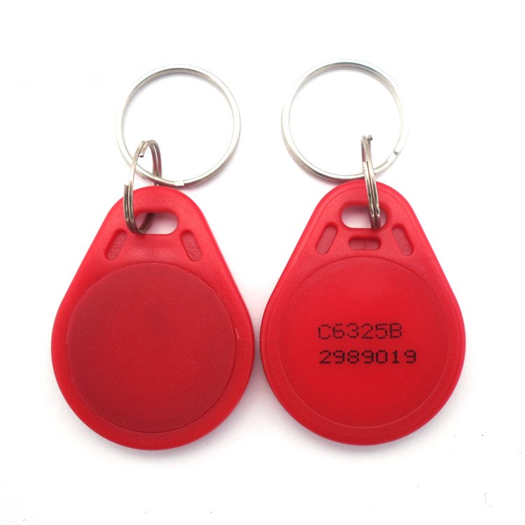 Factory Price Waterproof Programmable 125khz T5577 Empty Writable RFID ABS Keyfobs