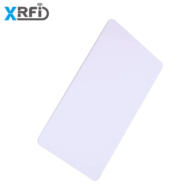 High Quality Access Control Card Printable CR80 Laminated Sublimation Plastic White Ultralight EV1 PVC Blank Cards