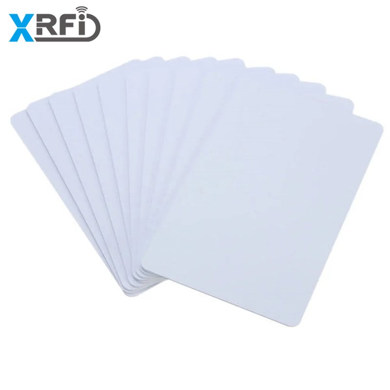 High Quality Access Control Card Printable CR80 Laminated Sublimation Plastic White Ultralight EV1 PVC Blank Cards