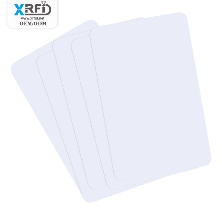 High Quality Access Control Card Printable CR80 Laminated Sublimation Plastic White Ultralight EV1 PVC Blank Cards