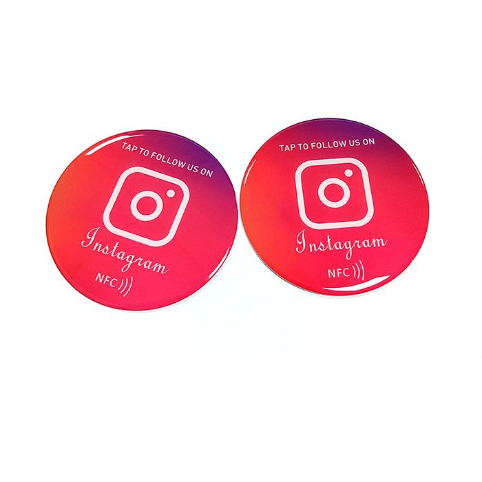 Customized High Quality Pvc and Acrylic Google Nfc Epoxy Round Plate Menu Plate Square plate Google Review Stand Display