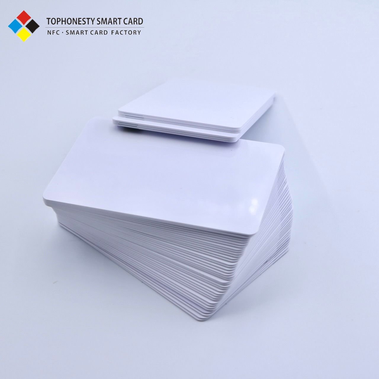 Factory supply printable pvc RFID 13.56MHZ blank card with chip for hotel door lock