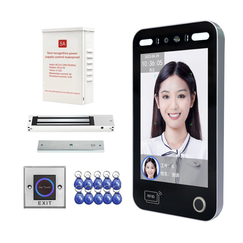 access control systems products kit with 280kg 600LB electric magnetic lock power supply switch