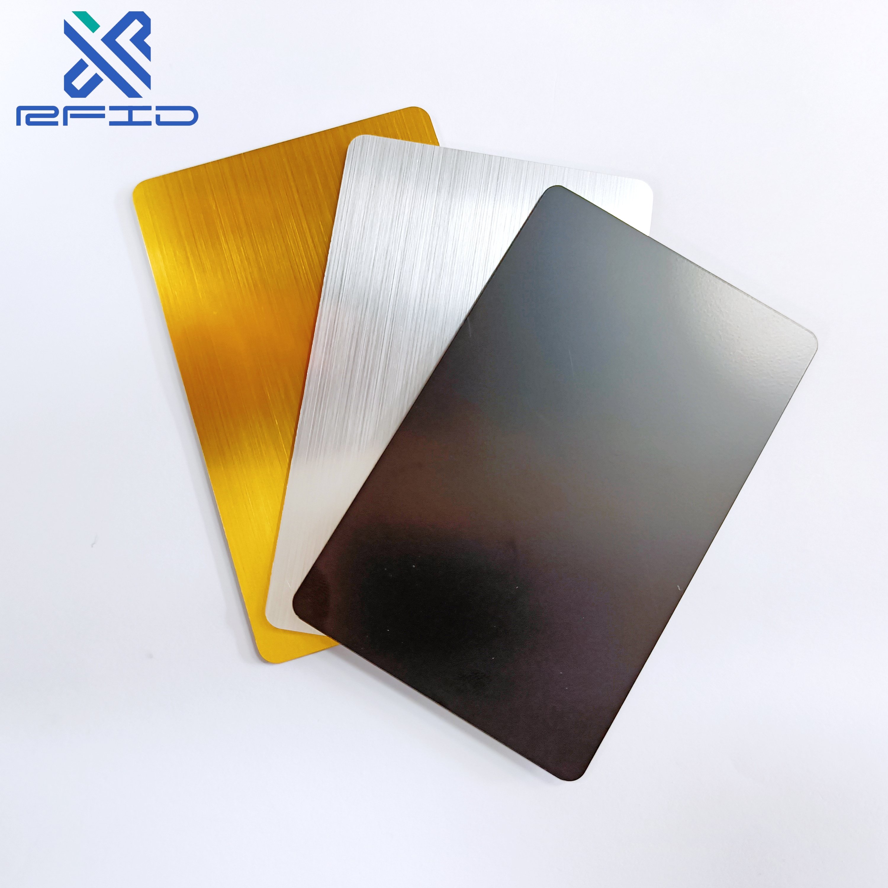 All production quality control 13.56MHz RFID Stainless Steel Metal Business NFC Metal Card