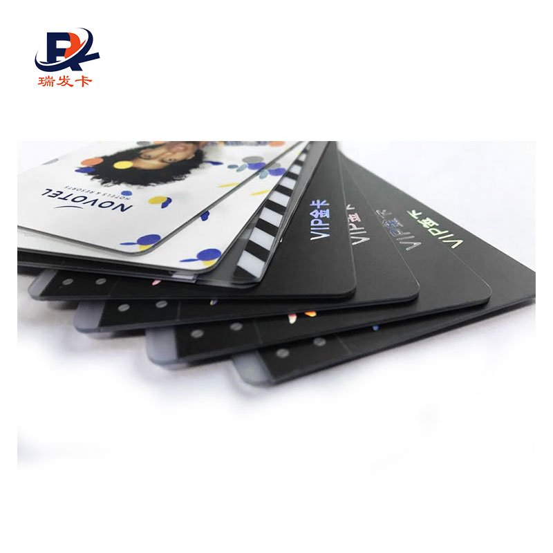 Customized Transparent PVC ID card with Window CR80 Card size