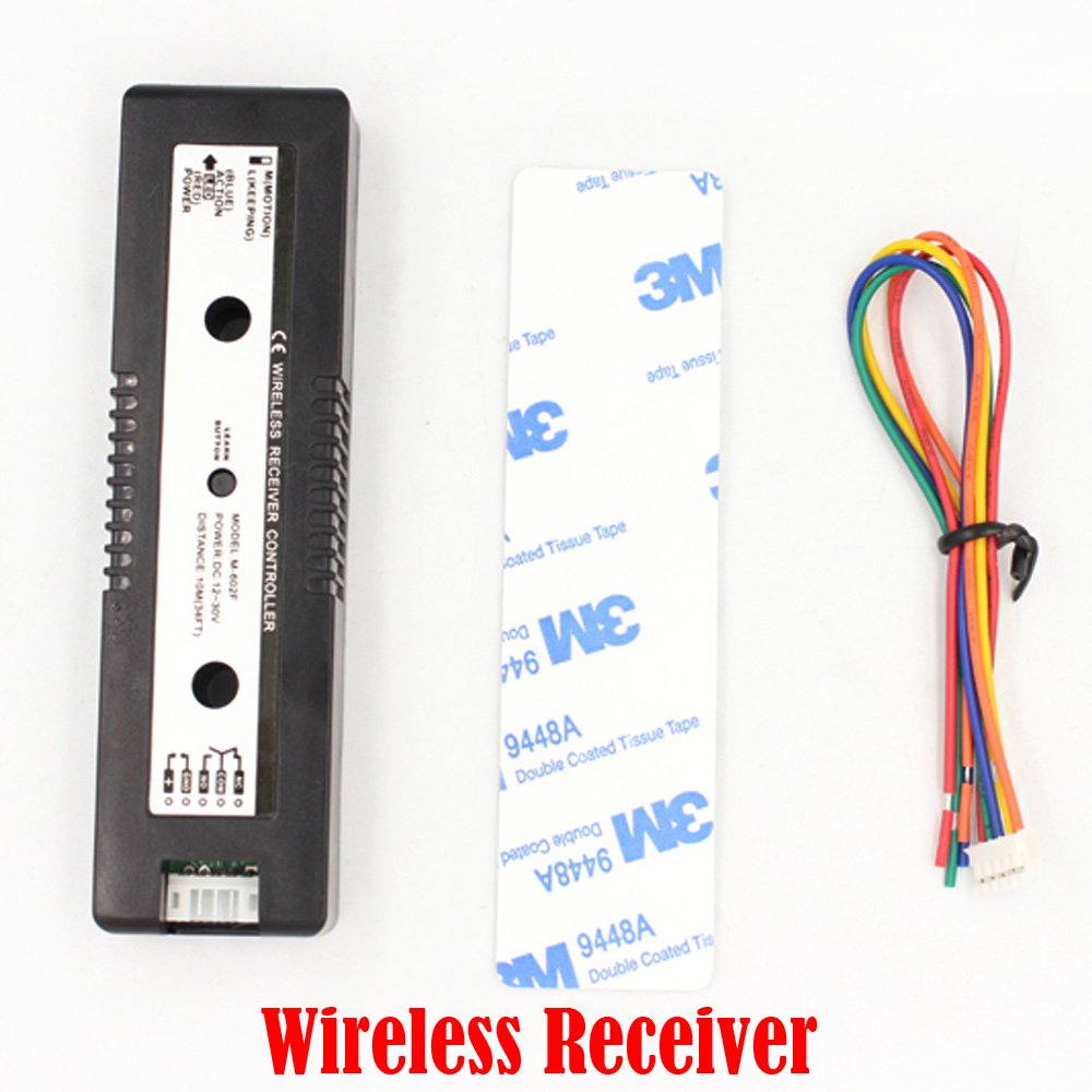 Wireless 2.4G Infrared No Touch Exit Button Door Switch NO/NC/COM Auto Door Switch For Access Control System