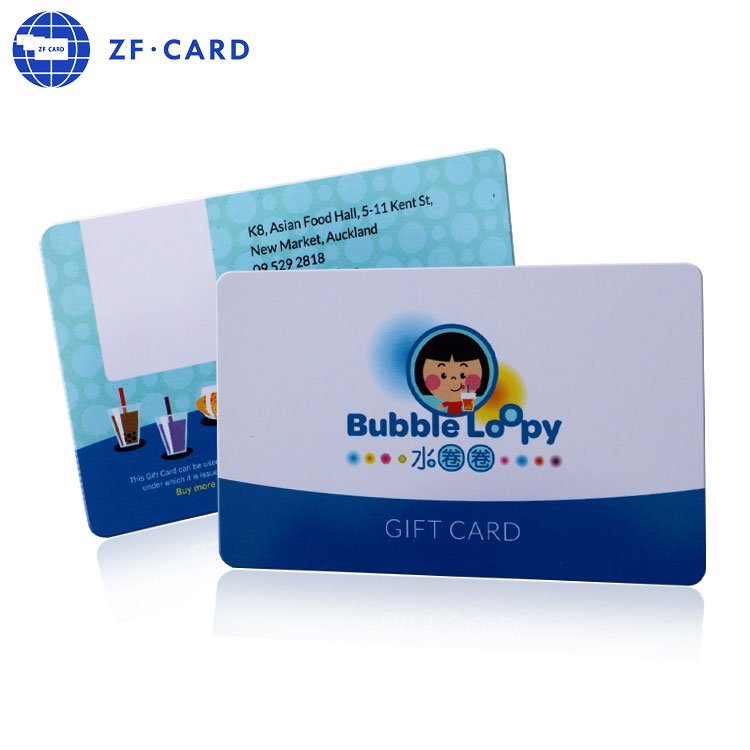 Plastic printed invisible UV ink Fudan 1k/Fudan 4k employee RFID access control cards