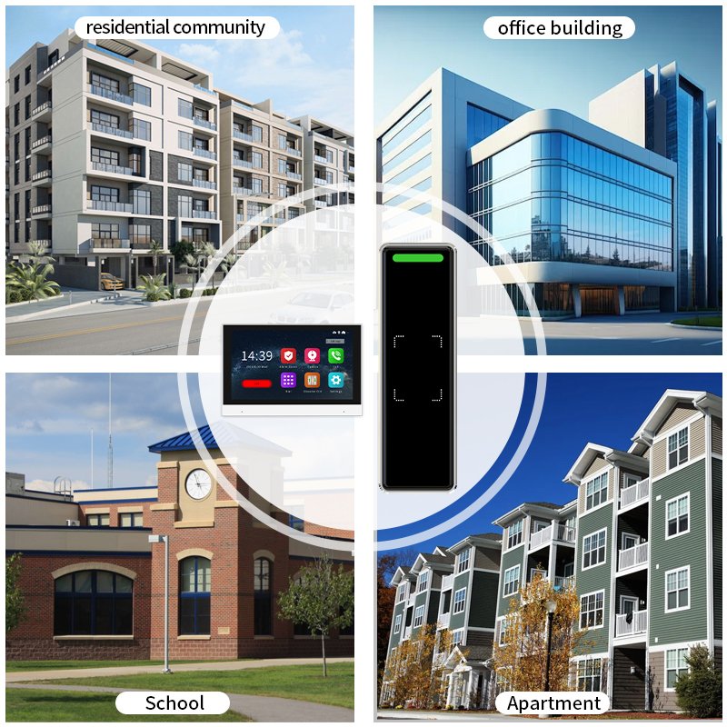Thinmoo Smart Keypad RFID Reader Module 13.56MHz Door Access Control with NFC & WiFi Communication for Office Use