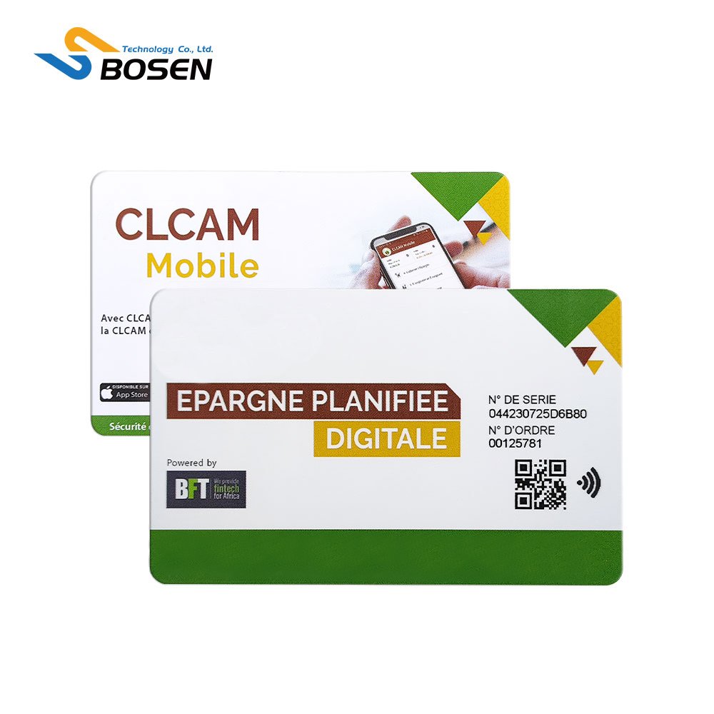 Plastic PVC Contactless Smart Chip Card Custom Print Access Control NFC RFID Card