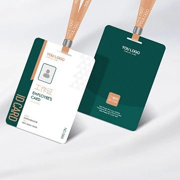 high quality factory price RFID NFC Pvc Hanging ID Card student doctor employee Card for access control