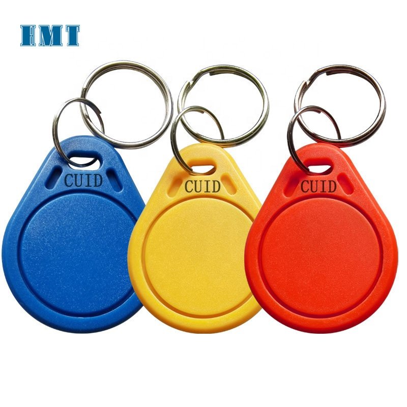 waterproof ABS 13.56MHz CUID UID programable RFID Keyfob Rewritable Access control cards Key tag Door Lock Access Control Key