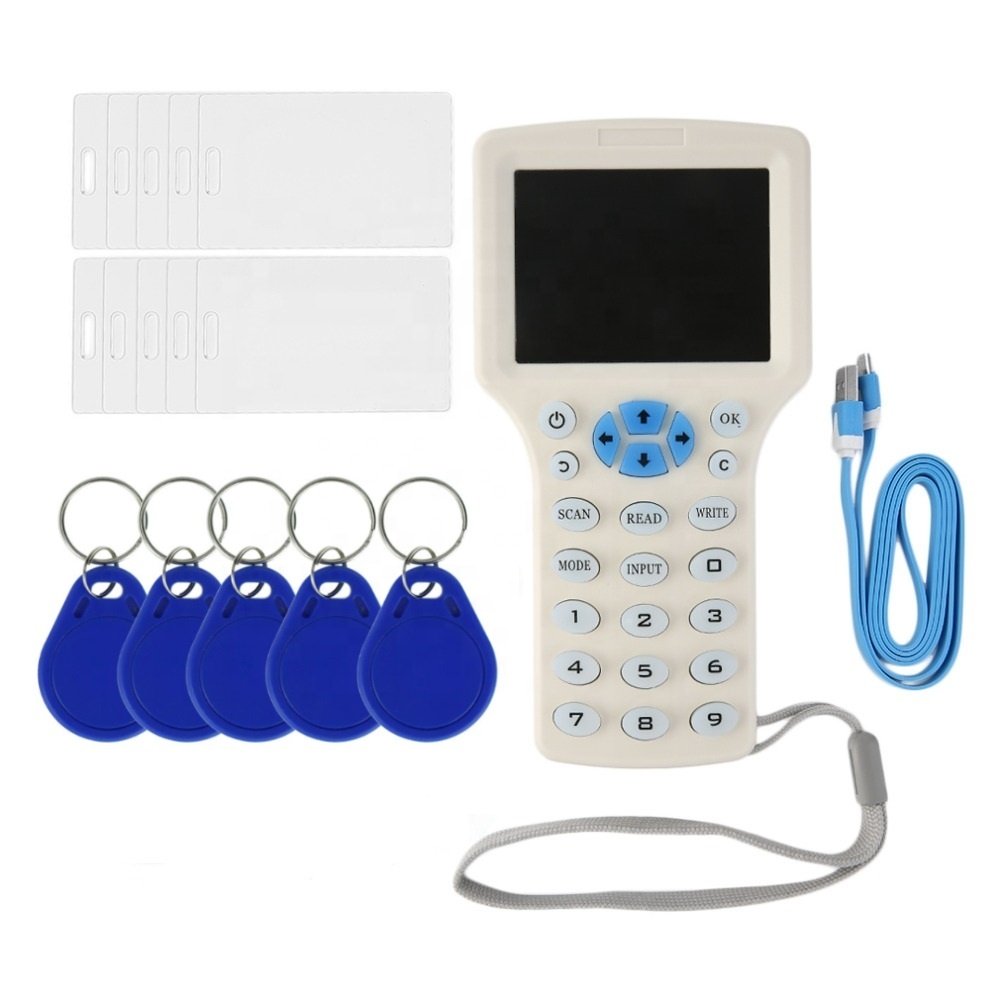 waterproof ABS 13.56MHz CUID UID programable RFID Keyfob Rewritable Access control cards Key tag Door Lock Access Control Key