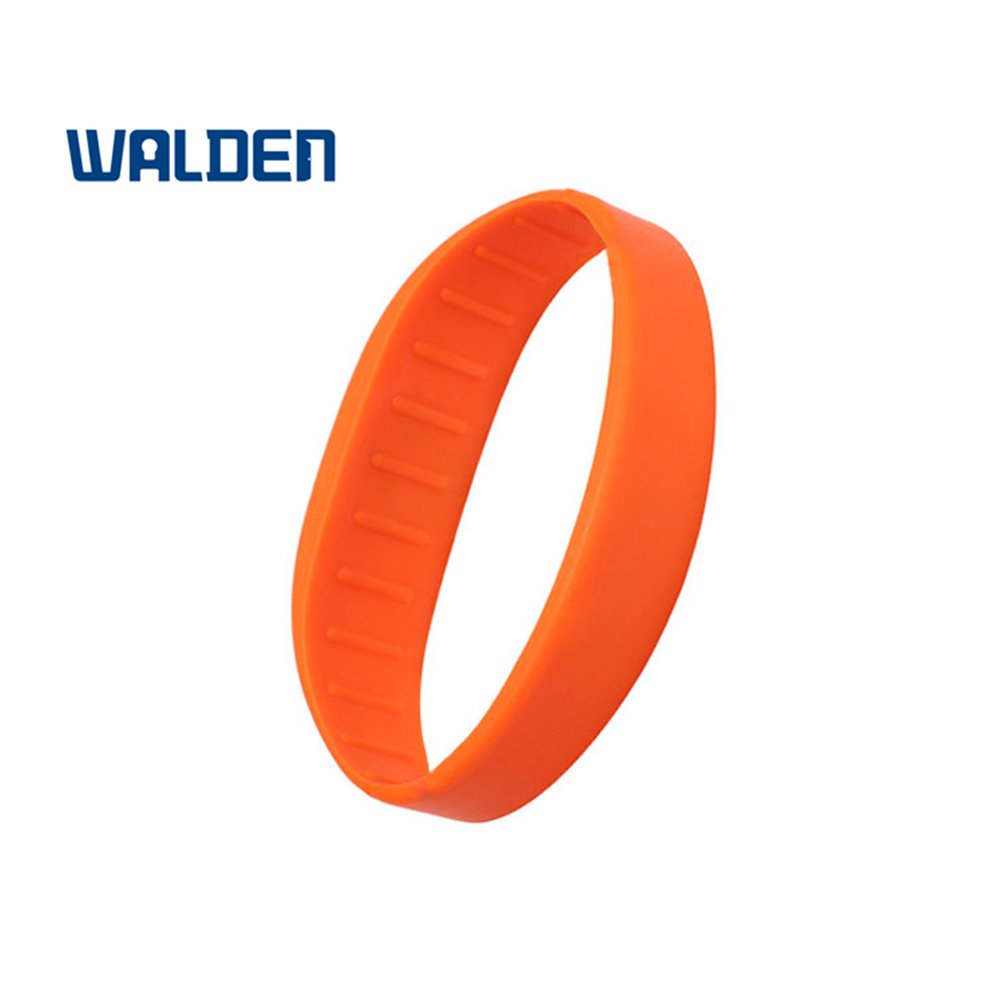 Not Adjustable Wrist Band 13.56mhz F08 IC Door Access Control Card RFID Tag Wristband Silicone Bracelets