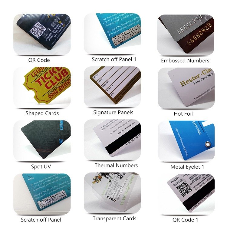 ColorfulCard Custom Plastic Access Control Cards with UV Coating Logo Good Quality and Matte Surface