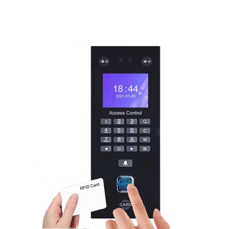 2.8Inch LCD TCP/IP USB Biometric 3000 Fingerprint Face Access Control Device System Support 125khz RFID Card Attendance machine