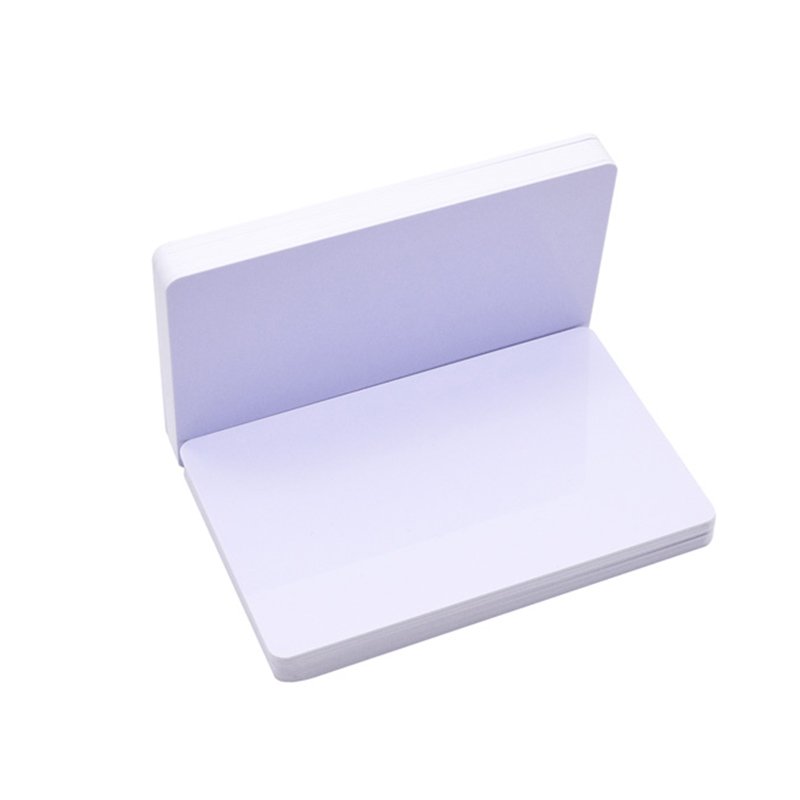 Plastic White Blank PVC Card Credit Card Size With F08 Chip for Access Control RFID Card