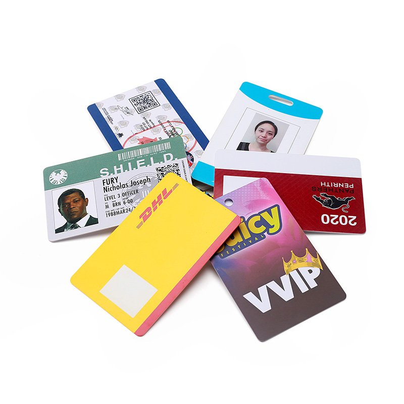 Employee ID Card Printing Factory Customized Plastic Student ID card And Holographic PVC ID card With Photo
