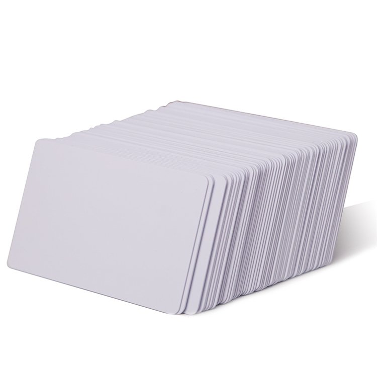 Customized Blank PVC IC Card Contact SLE4442 SLE5542 SLE5528 Smart IC Card For Access Control System