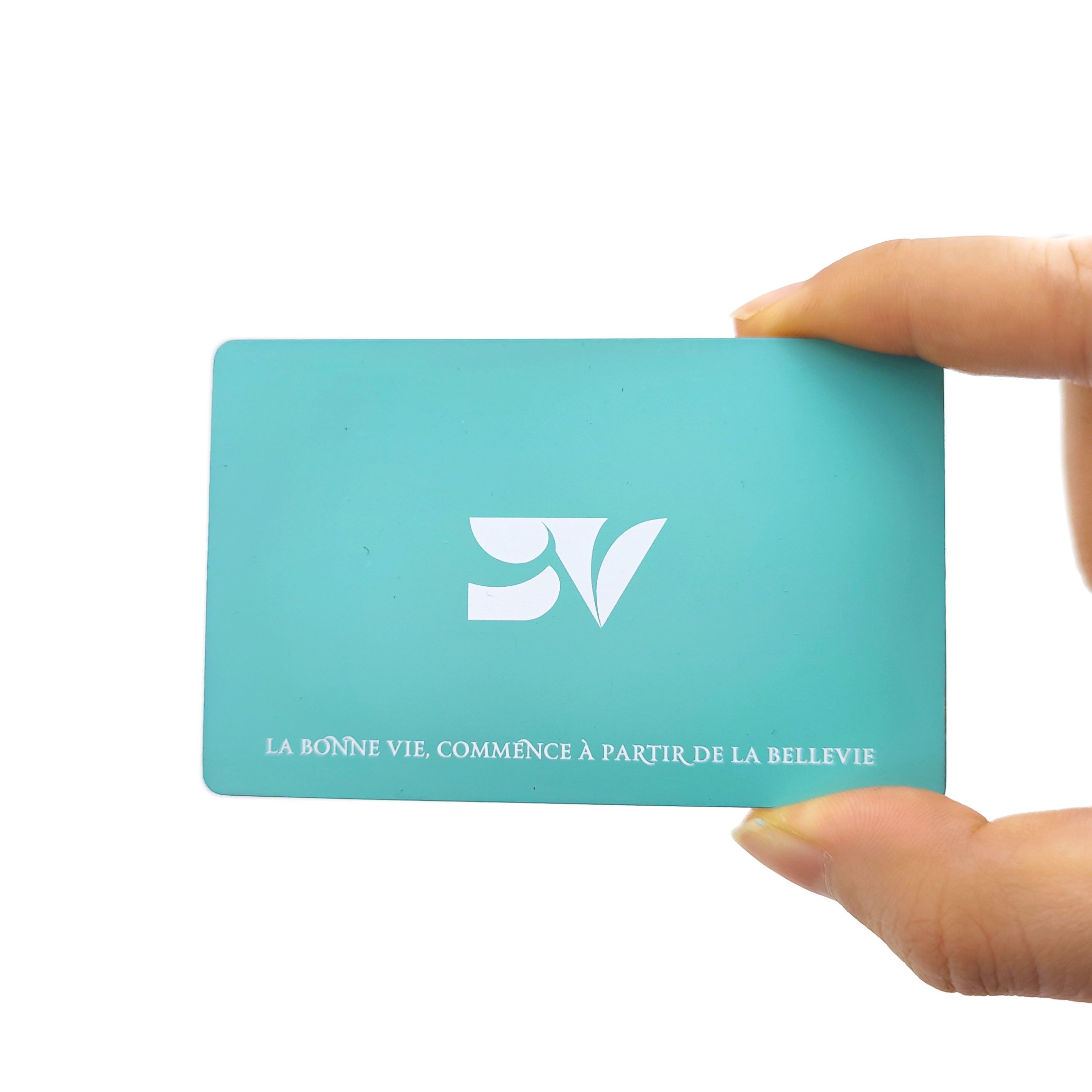 Customized Laser Engraving RFID Membership Card Stainless Steel Brass Digital Business NFC Metal Card