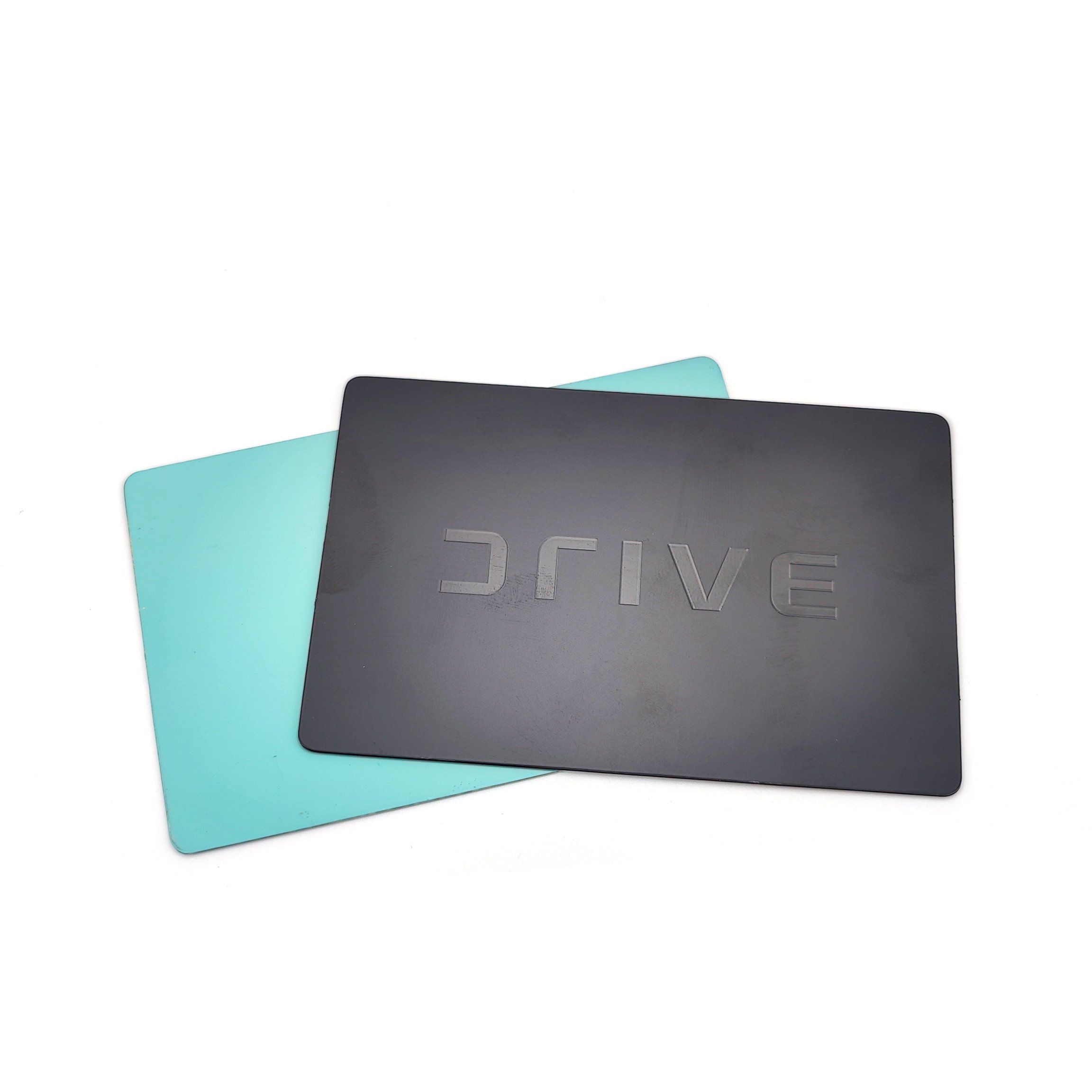 Customized Laser Engraving RFID Membership Card Stainless Steel Brass Digital Business NFC Metal Card