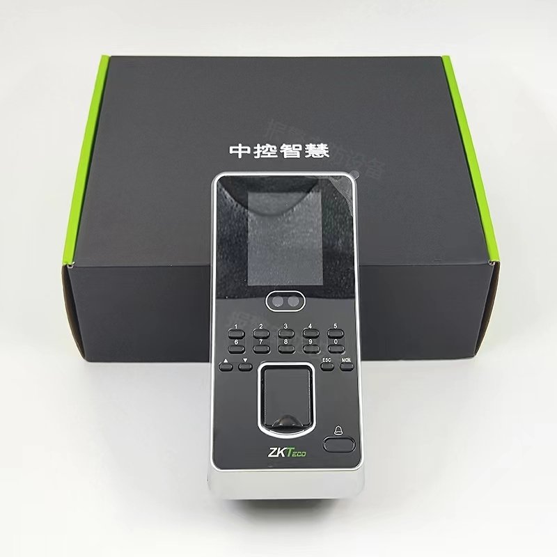 Biometric face and fingerprint access control terminal with optional ID cards Multibio800