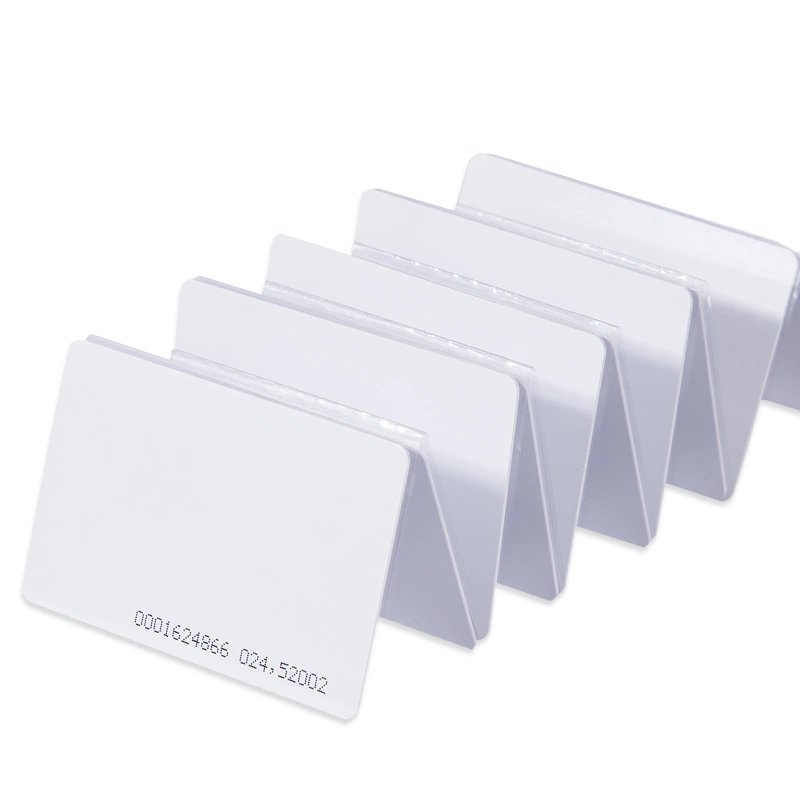 Custom NFC RFID business card Chip Social Media Plastic rfid Card For TikTok Google Review WhatsApp PVC ID IC Card