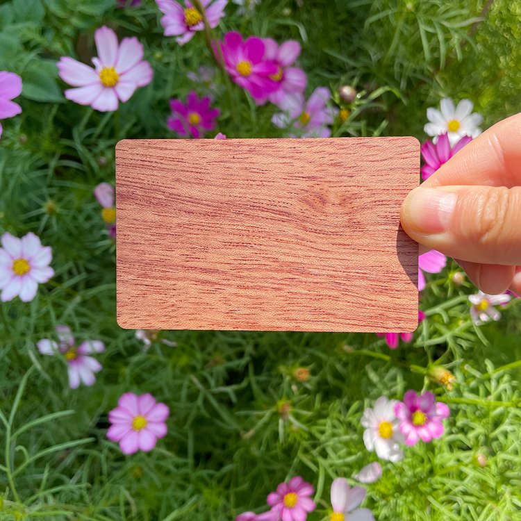 RFID Customized Logo Engraving Wood Cards Cherry Bamboo Wood Hotel Security Cards Proximity Hotel Access Control Key