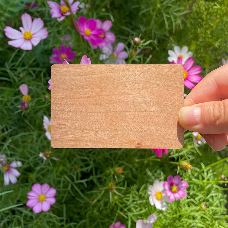 RFID Customized Logo Engraving Wood Cards Cherry Bamboo Wood Hotel Security Cards Proximity Hotel Access Control Key