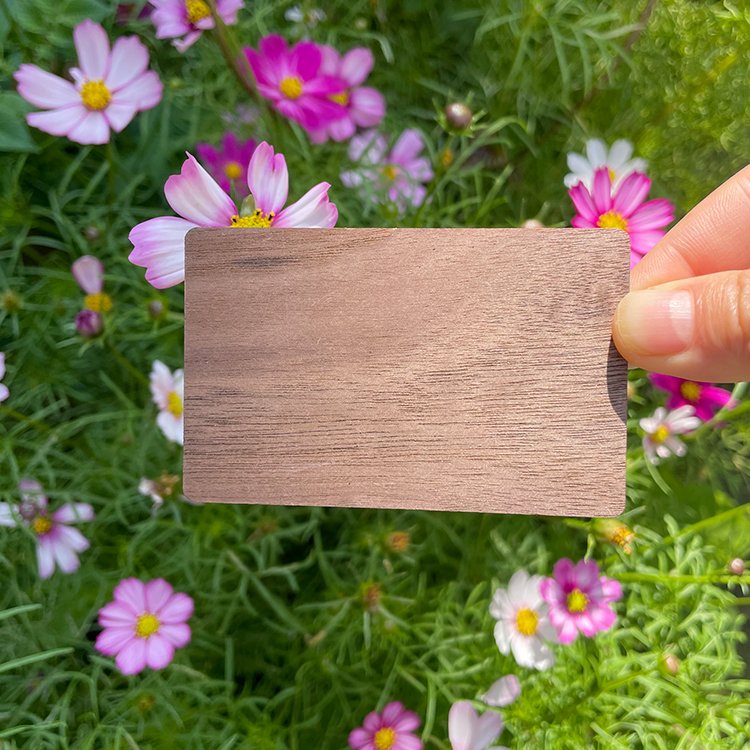 RFID Customized Logo Engraving Wood Cards Cherry Bamboo Wood Hotel Security Cards Proximity Hotel Access Control Key