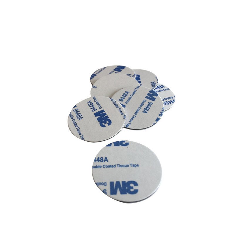 Custom logo 180 bytes RFID round tag 13.56mhz Token Round Anti Metal RFID Coin Card