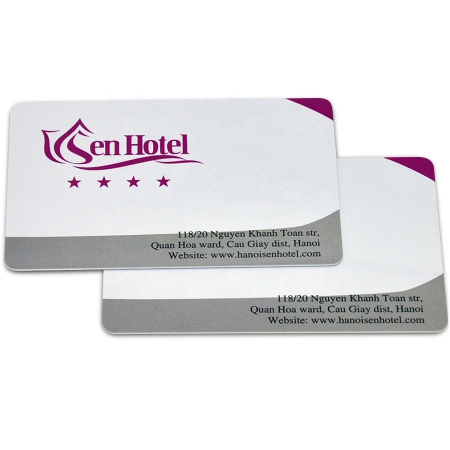 Factory Price Customized Logo Hotel Key Business Club Membership Card