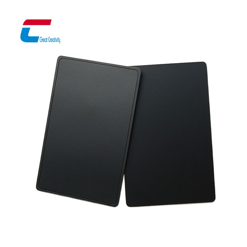 anodized nfc stainless steel card Ntag213 215 216 metal memory cards with chip