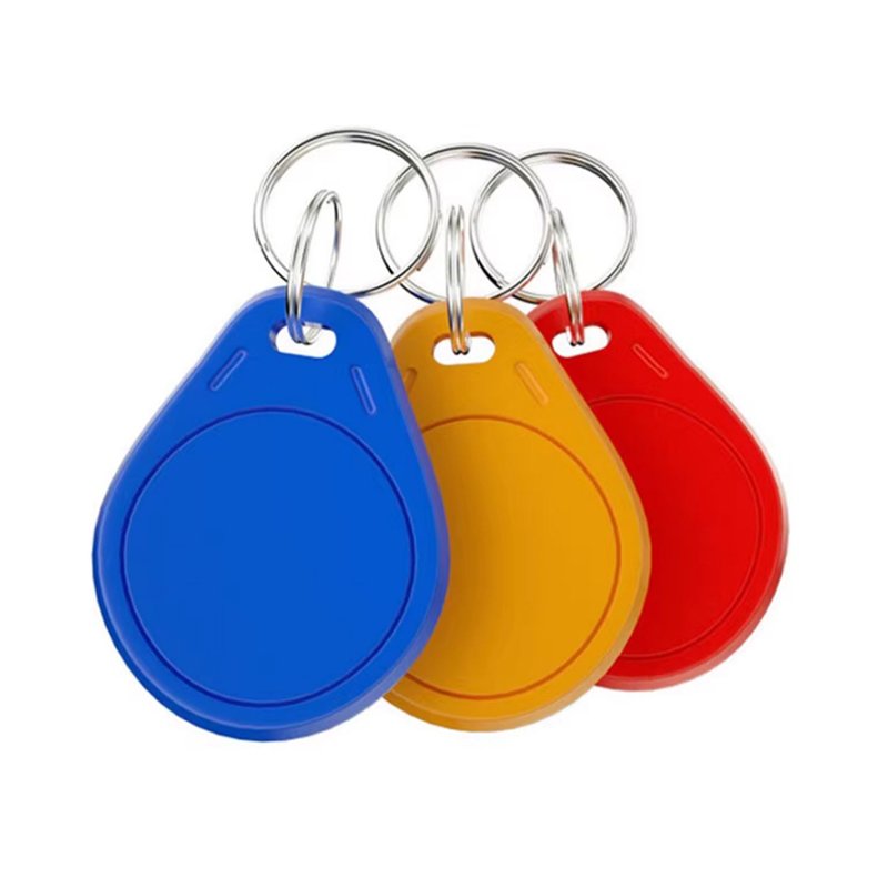 125KHz Rewritable Printable Laser engraving Smart RFID ABS Keyfob for Access Control