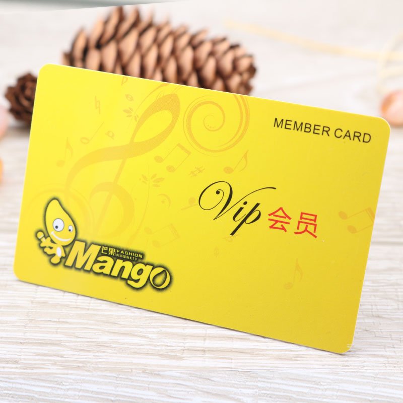 Plastic White Blank PVC Card Credit Card Customized Size With Chip for Access Control RFID Card