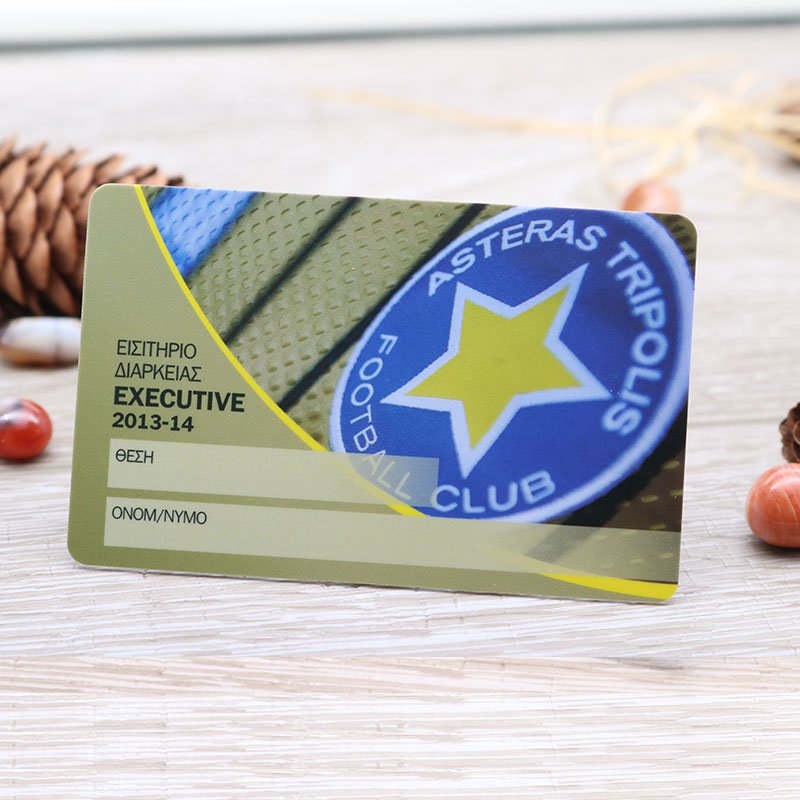 Plastic White Blank PVC Card Credit Card Customized Size With Chip for Access Control RFID Card