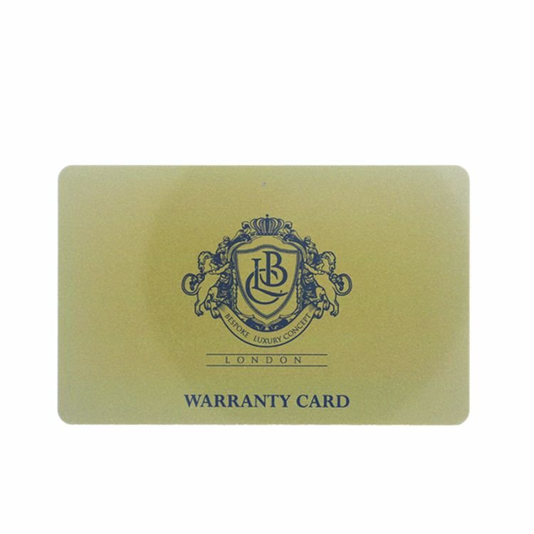 Multifunctional durable Access Control Smart Rfid Card die cut member signature card