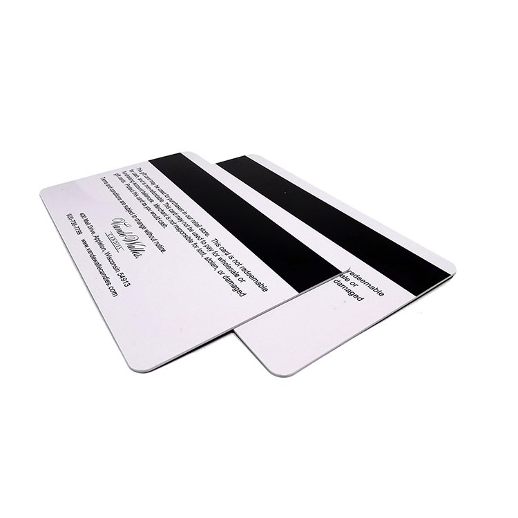 Glossy Gold PVC Magnetic Stripe Card Hot Stamping VIP Loyalty Gift Card for Membership Access Control
