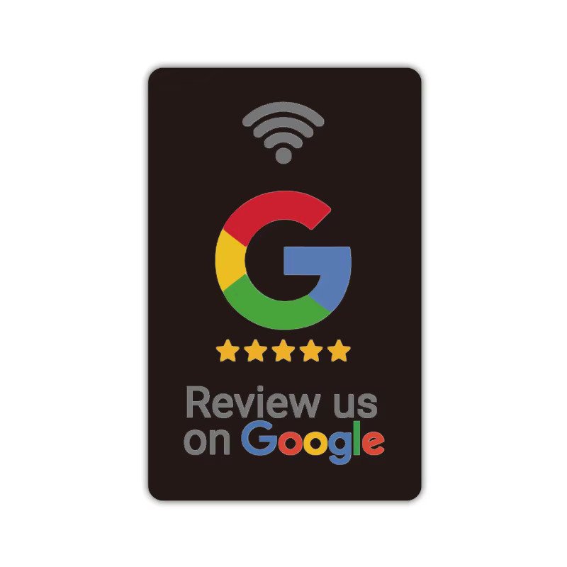Custom 215 NFC Tiktok Instagram Google Business Visiting Card with Scan QR Code Presentation Cards for Social Media Mix