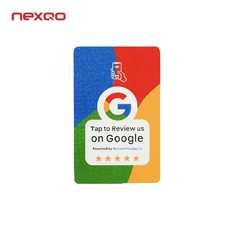 Custom 215 NFC Tiktok Instagram Google Business Visiting Card with Scan QR Code Presentation Cards for Social Media Mix