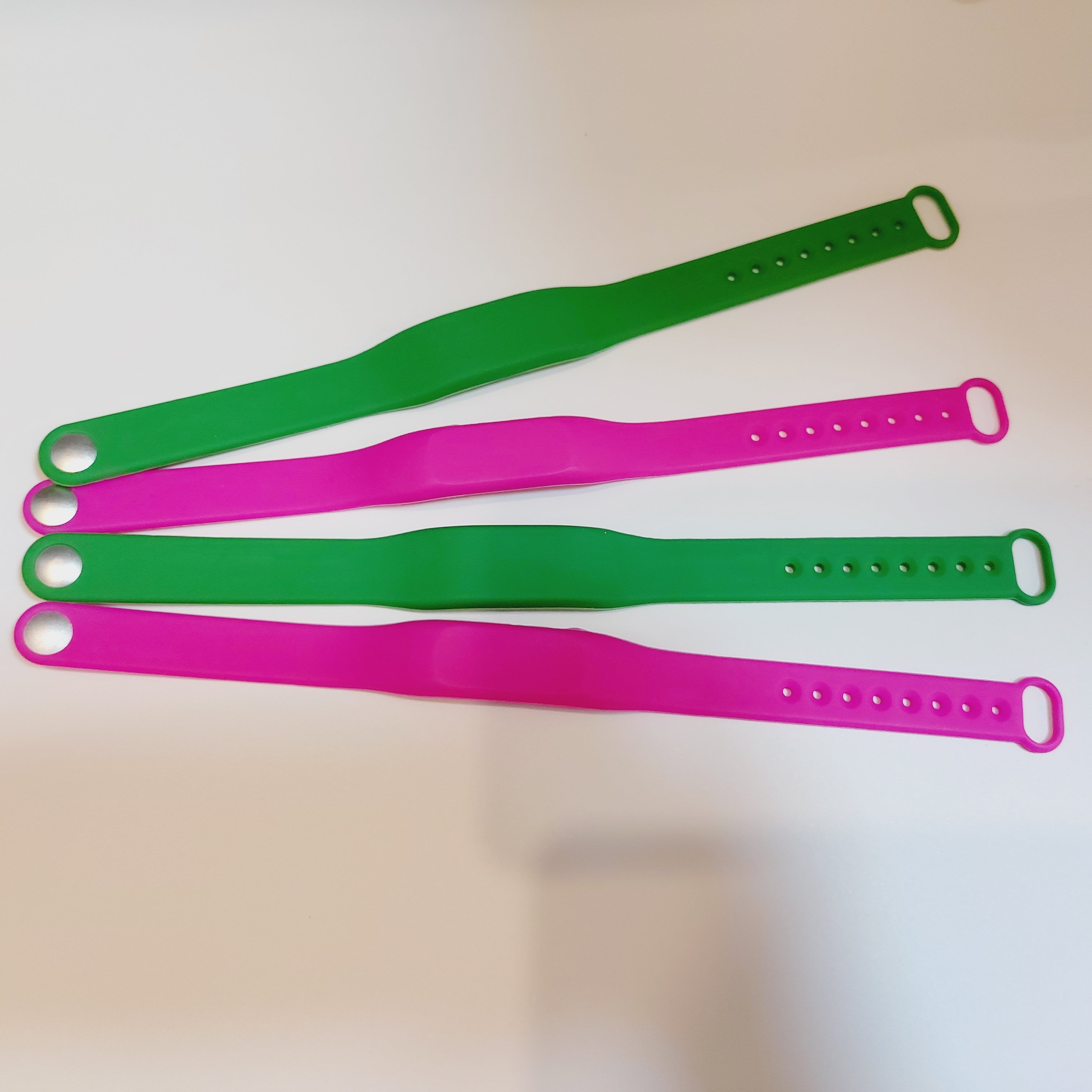 125Khz TK4100 Read Only RFID Bracelet Silicone Wristband Card for Swimming Pool