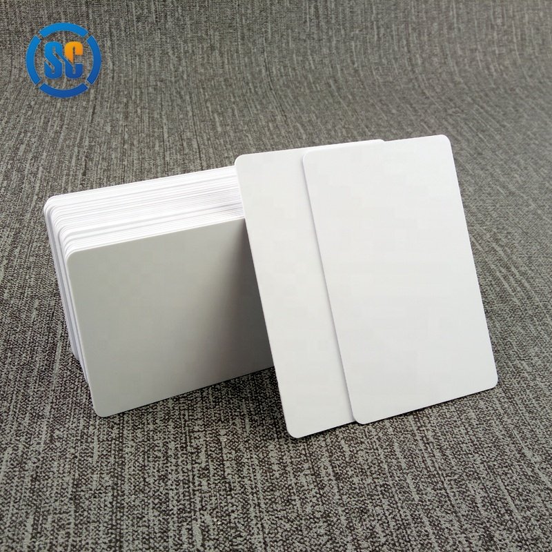 Direct Factory Price Smart Proximity Contactless CR80 Size PVC Cards 13.56mhz Chip Inkjet Printable Blank RFID Card