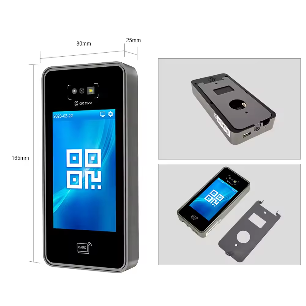 QR Code Access Control System Card Reader NFC RFID H with Wiegand USB RS485 RS232 Relay SDK API WIFI ID/NFC QR Code Scanner