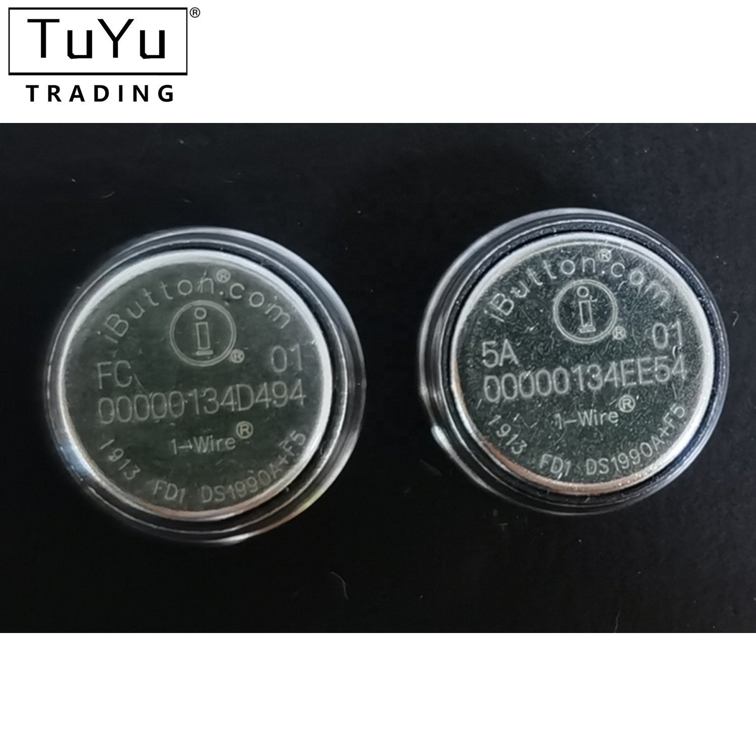 New Original High Quality Stocks RFID Card Memory Cards DS1990A-F5+ IBUTTON SERIAL NUMBER F5