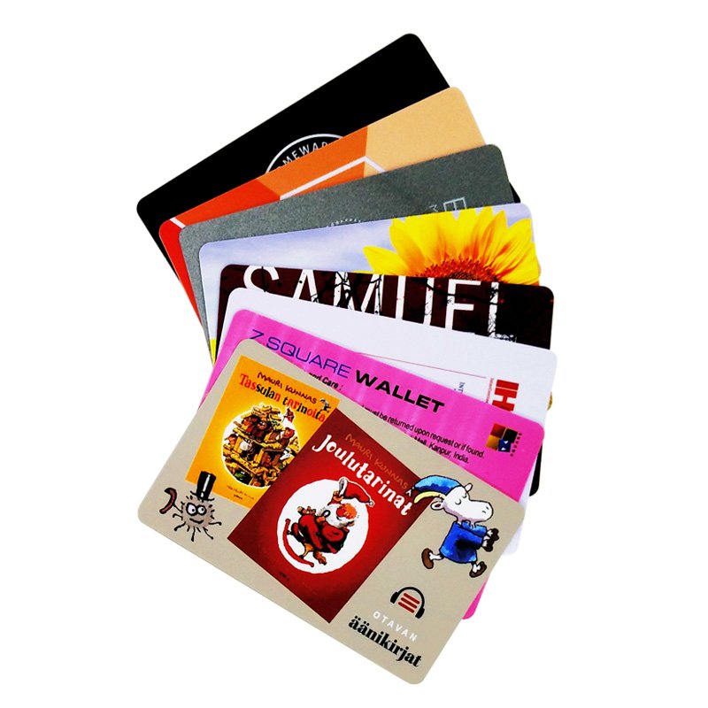 Standard Credit Card Size Custom VIP Member Business Card Plastic PVC Loyalty NFC Chip Cards