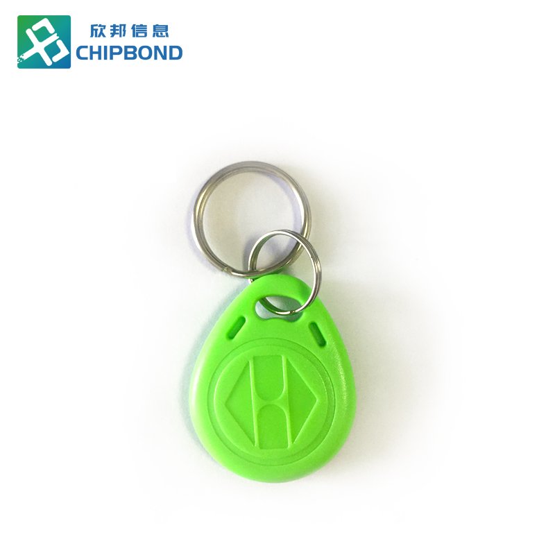 Custom access control cards rfid keyfobs key Programmable Rewritable UID ABS NFC Tag Keyfob RFID Key Fob with keychain