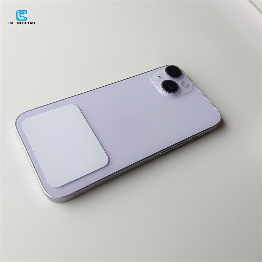 Matte White Phone NFC Card Digital Business Cards 57X41MM