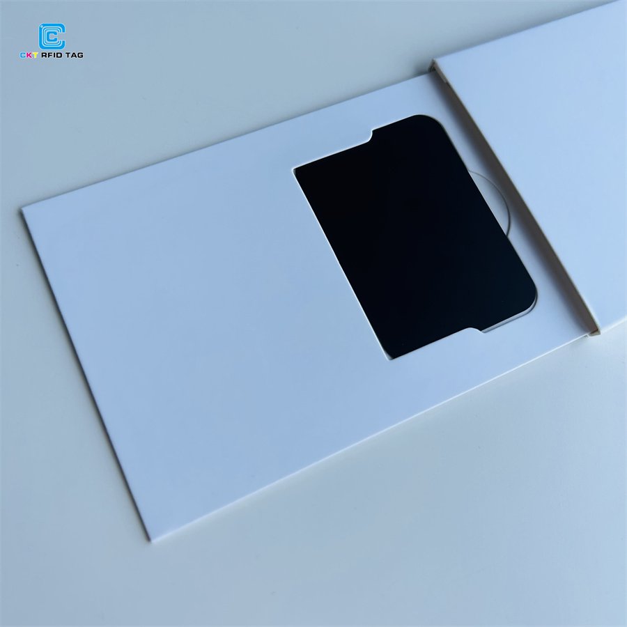 Matte White Phone NFC Card Digital Business Cards 57X41MM