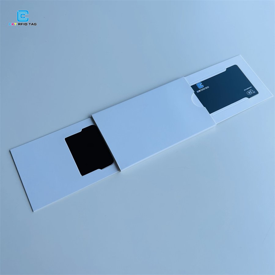 Matte White Phone NFC Card Digital Business Cards 57X41MM