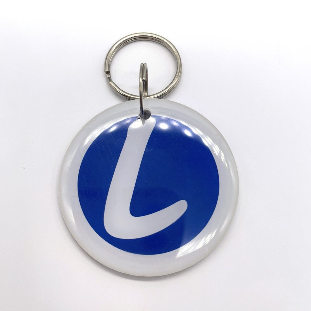 Custom Design Access Control Card Printing NFC Epoxy Keychain Chip Epoxy RFID Smart Keychain