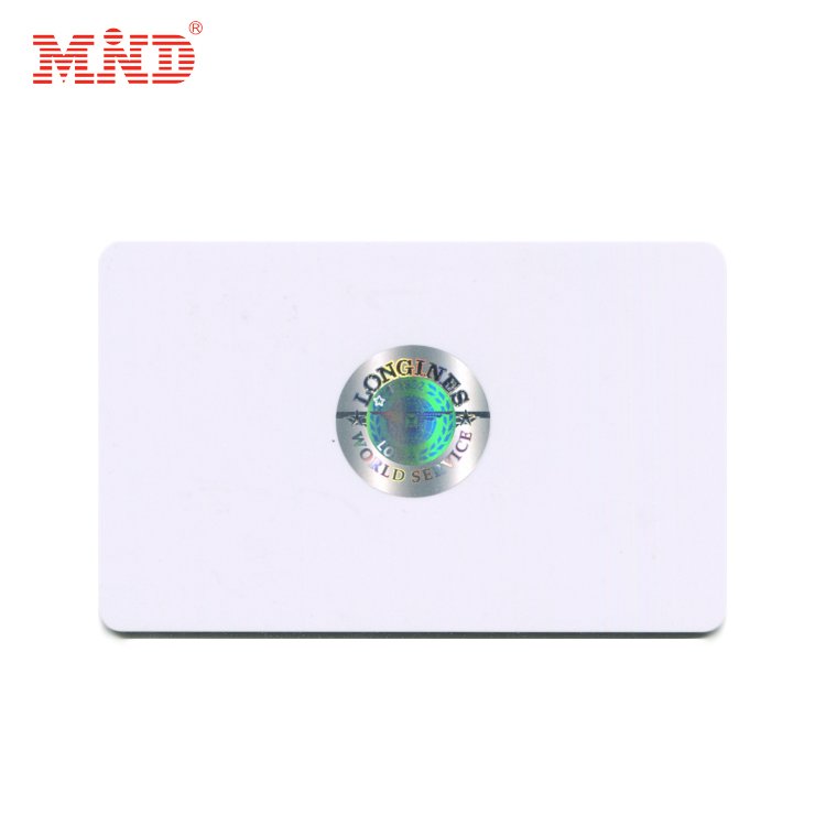 Custom Pvc Hologram ID Card Micro Text Hologram Overlay Card
